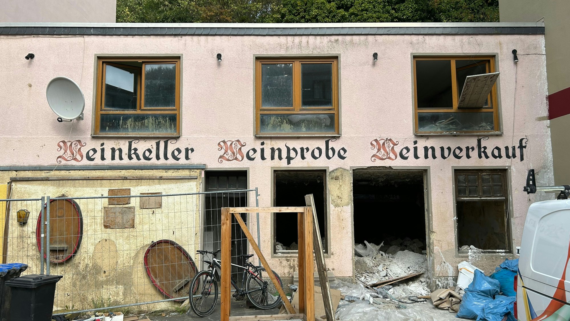 Altenahr im Spetember 2023, gut zwei Jahre nach der Hochwasserkatastrophe