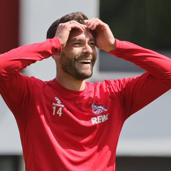 Jonas Hector beim FC-Training in der vergangenen Saison.
