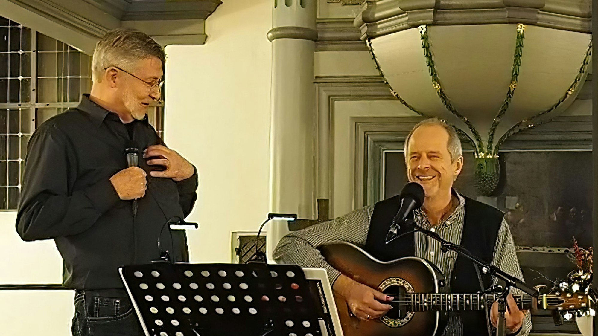 Jan Drüke und Harald Stein, ein Duo aus Leichlingen und Gummersbach