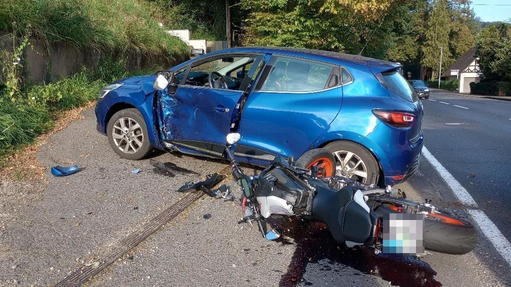 Schwerer Unfall in Hennef.