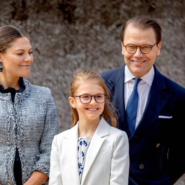 Kronprinzessin Victoria von Schweden mit Prinz Daniel und Prinzessin Estelle in Östergötland