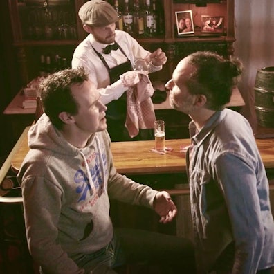 Die Ex-Wise-Guys Marc Sahr und Eddi Hüneke treten im Scala-Club auf.