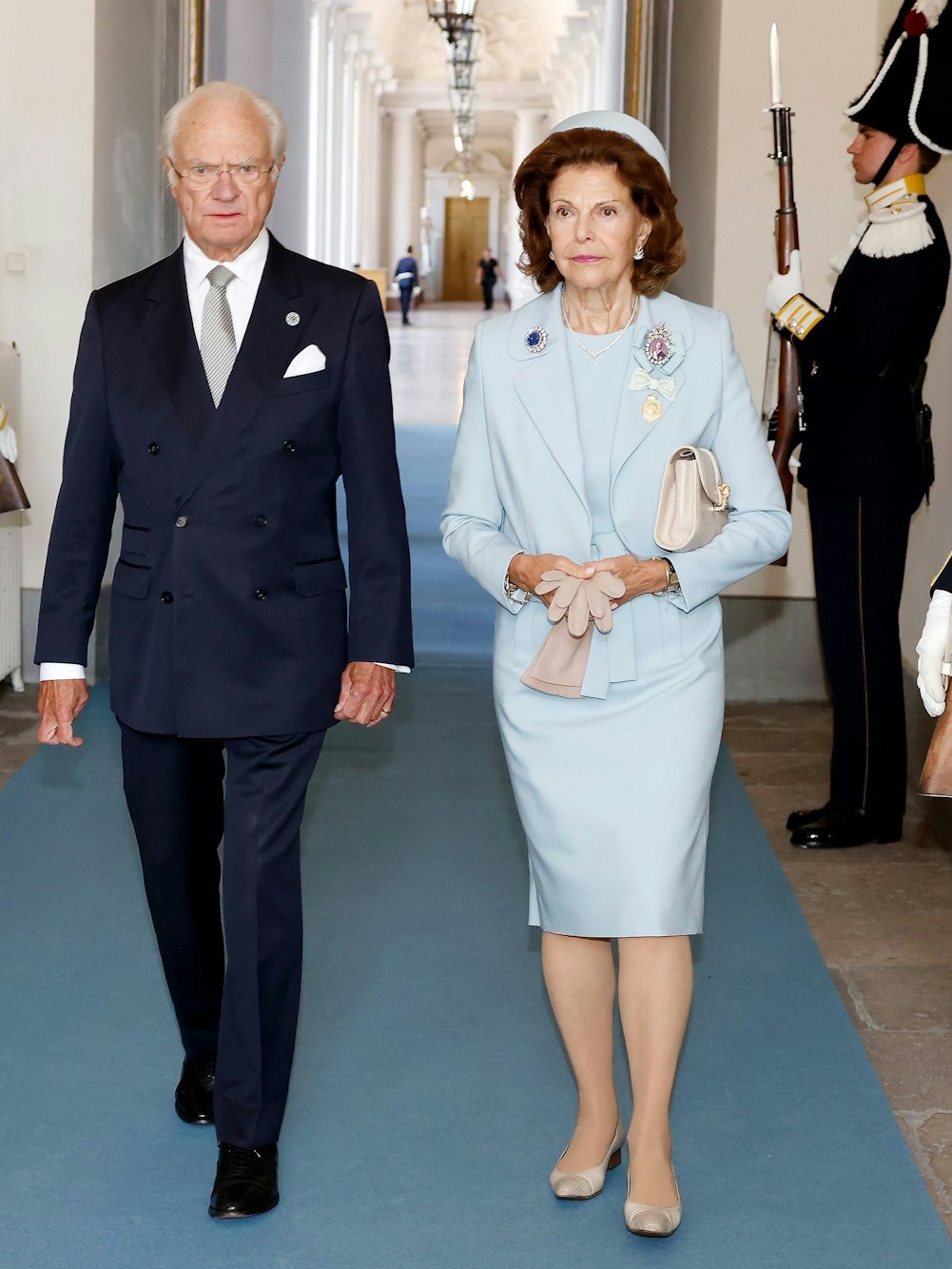 König Carl XVI. Gustaf von Schweden und Königin Silvia