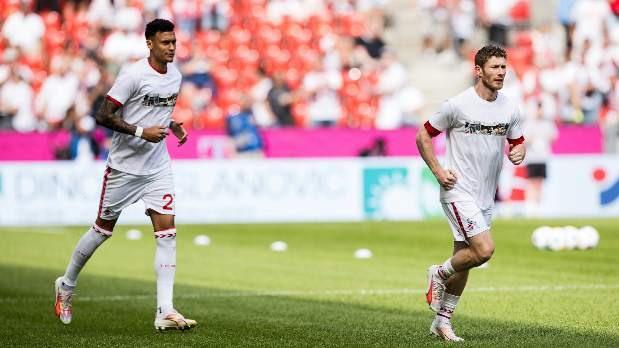 Selke und Kainz laufen sich warm