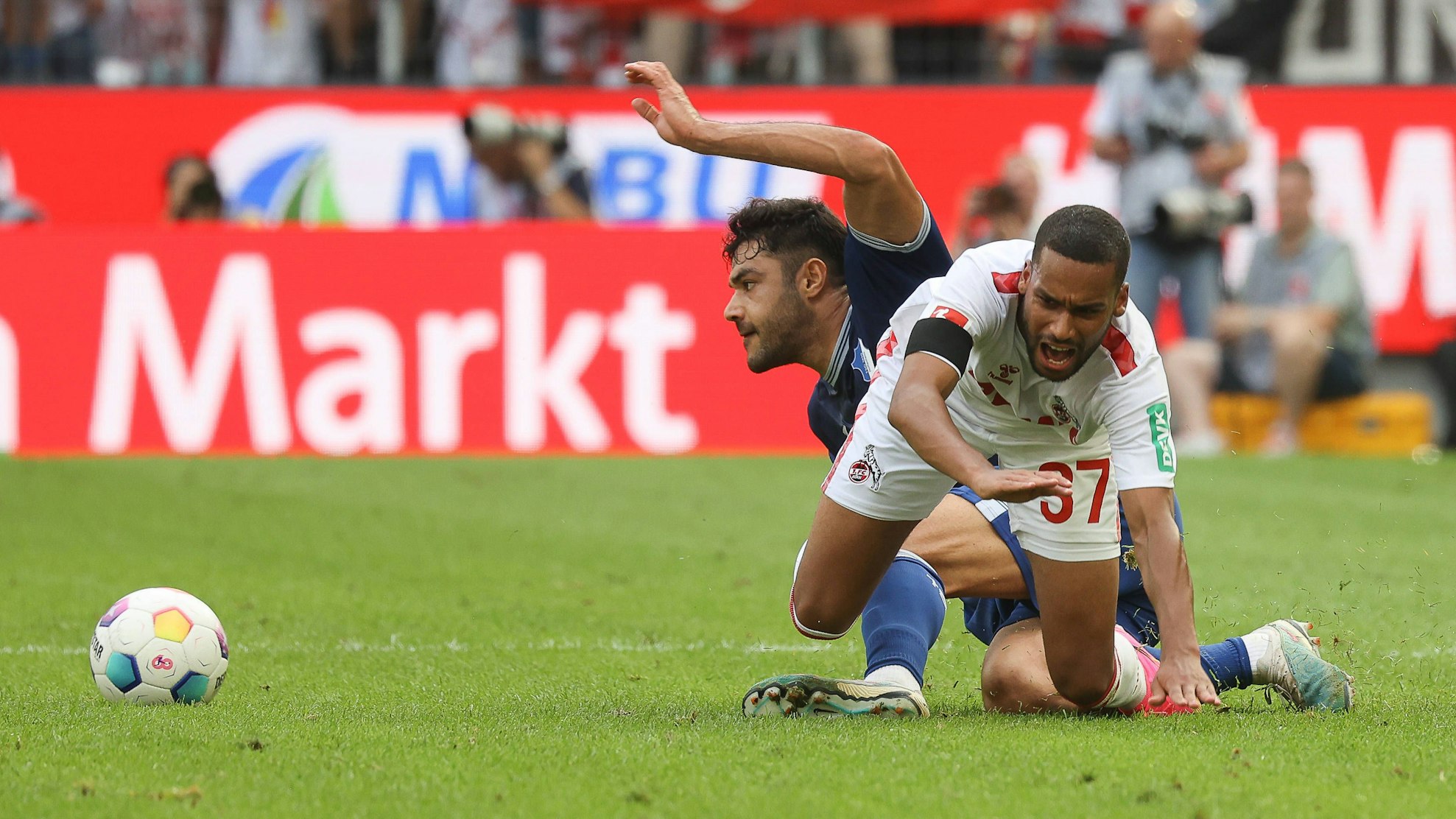 Maina fällt auf den Boden