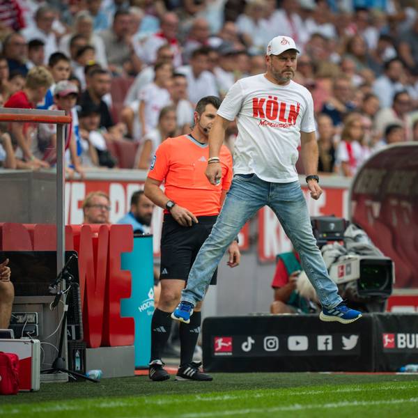 Steffen Baumgart litt am Samstag mit der Mannschaft des 1. FC Köln.