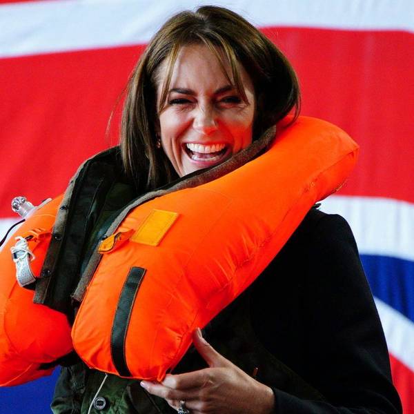 Die Prinzessin von Wales besucht die Royal Naval Air Station Yeovilton.
