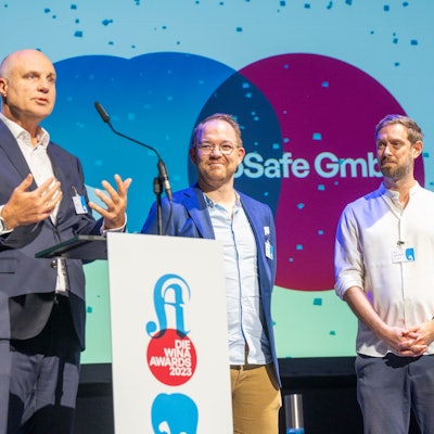 18.09.2023, Köln: Preisträger So Safe. Wirtschaftsnacht Rheinland 2023  Foto: Uwe Weiser