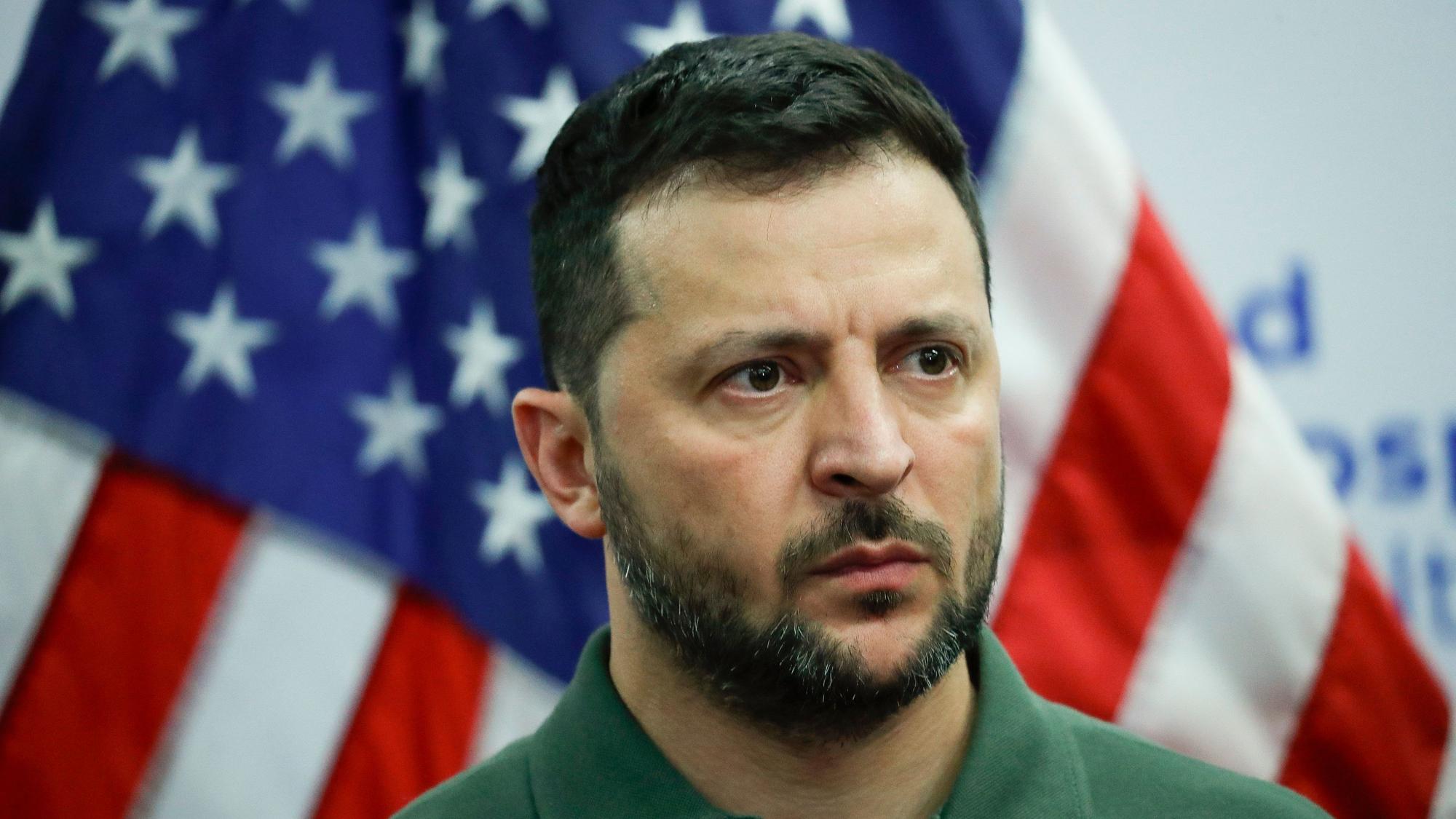 Wolodymyr Selenskyj, Präsident der Ukraine, bei einem Besuch in New York