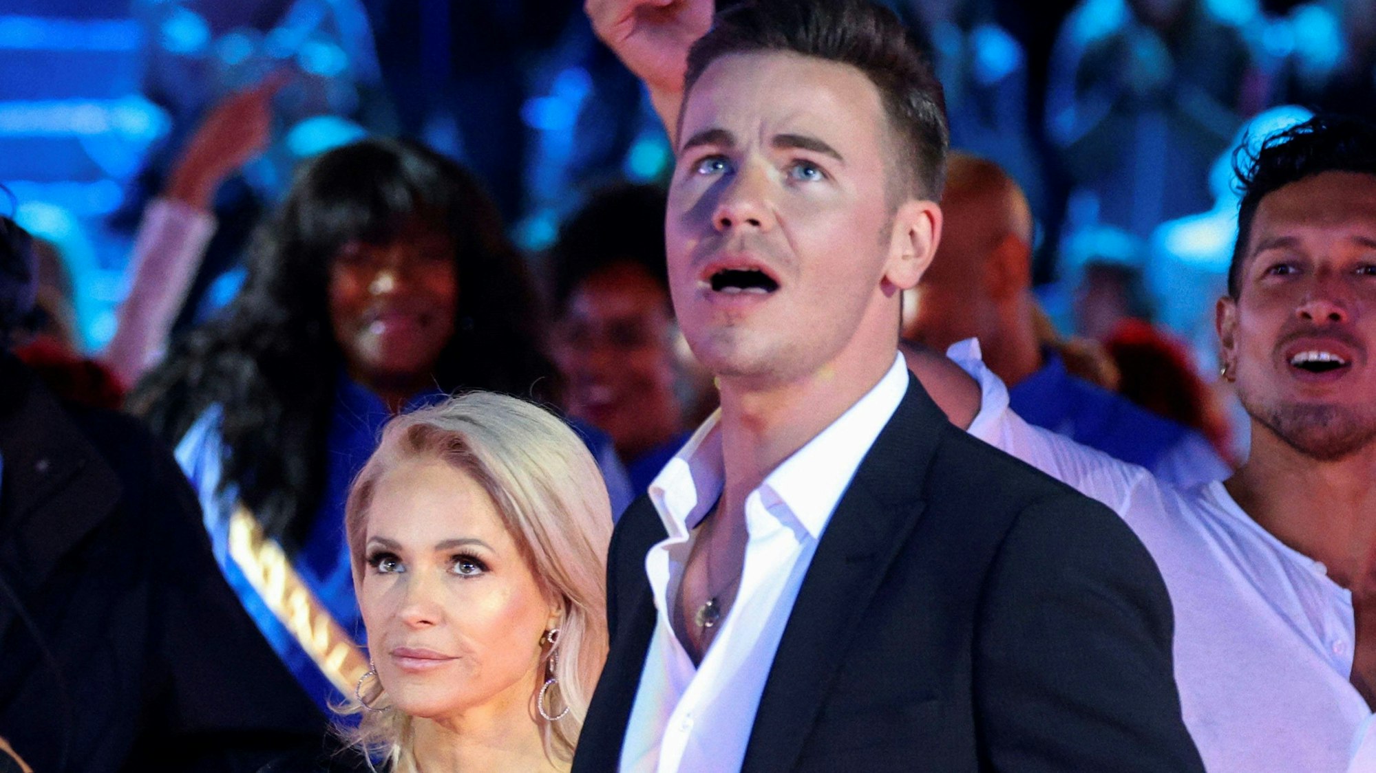 Michelle und Eric Philippi bei einem TV-Auftritt