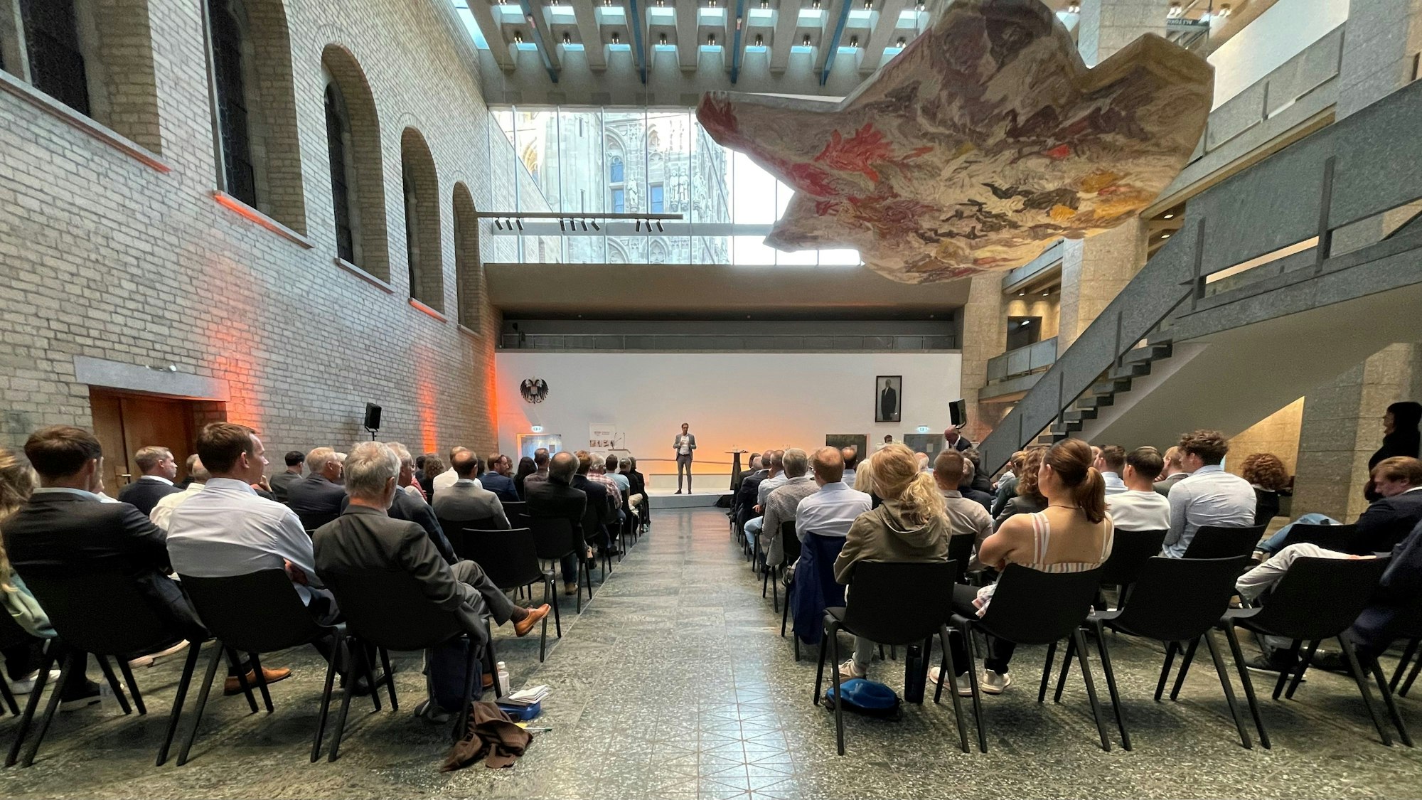 Gäste der 10. Kölner Sportrede im historische Rathaus Kölns