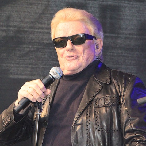 Das Bild zeigt Heino bei einem Konzert in Bad Münstereifel.
