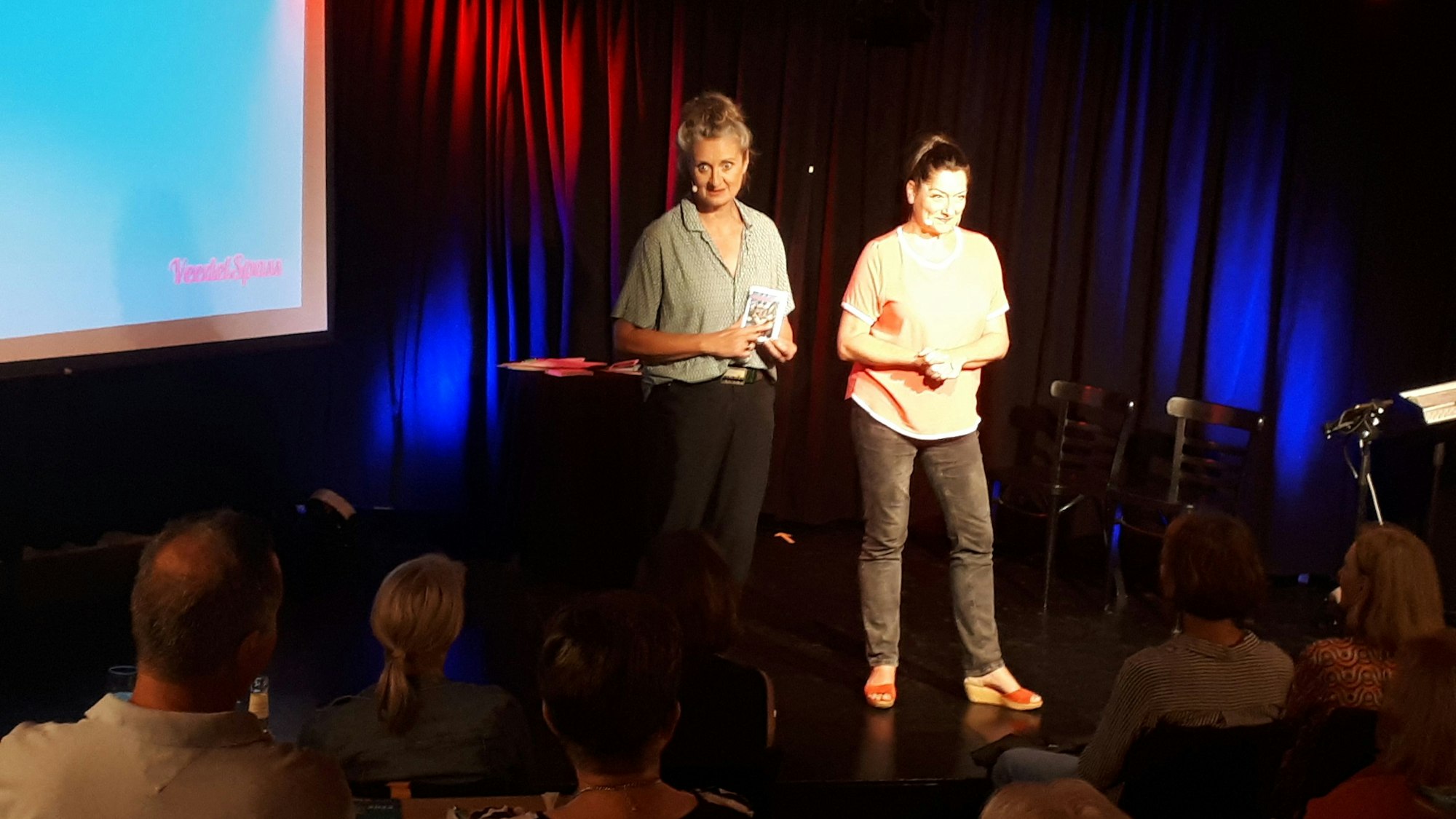 Katrin Piplies (l.) und Betty LaMinga sind die Gastgeberinnen des "VeedelSpass".