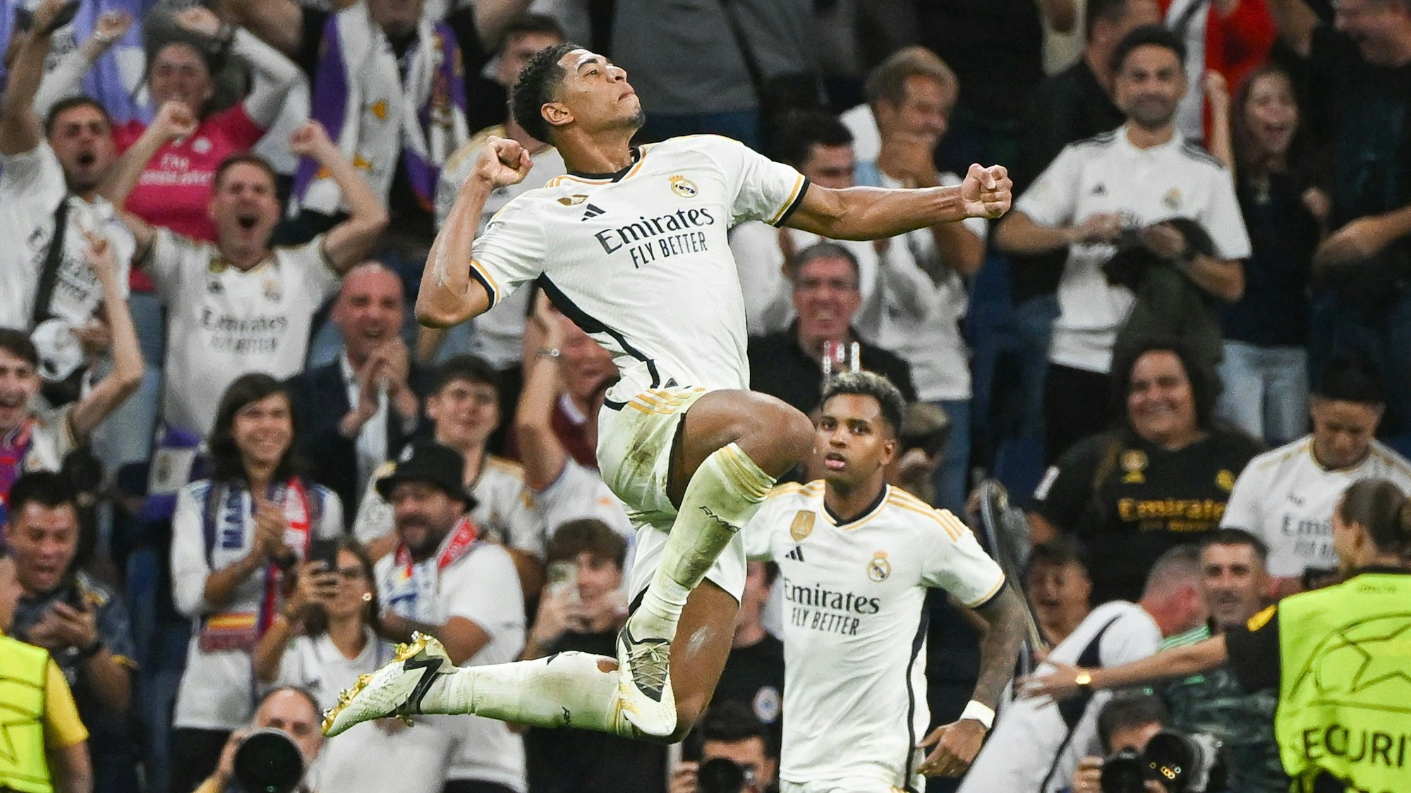 Jude Bellingham trifft für Real Madrid in der Nachspielzeit. Lange sah es nach einer Sensation für Union Berlin bei seiner Premiere in der Königsklasse aus.