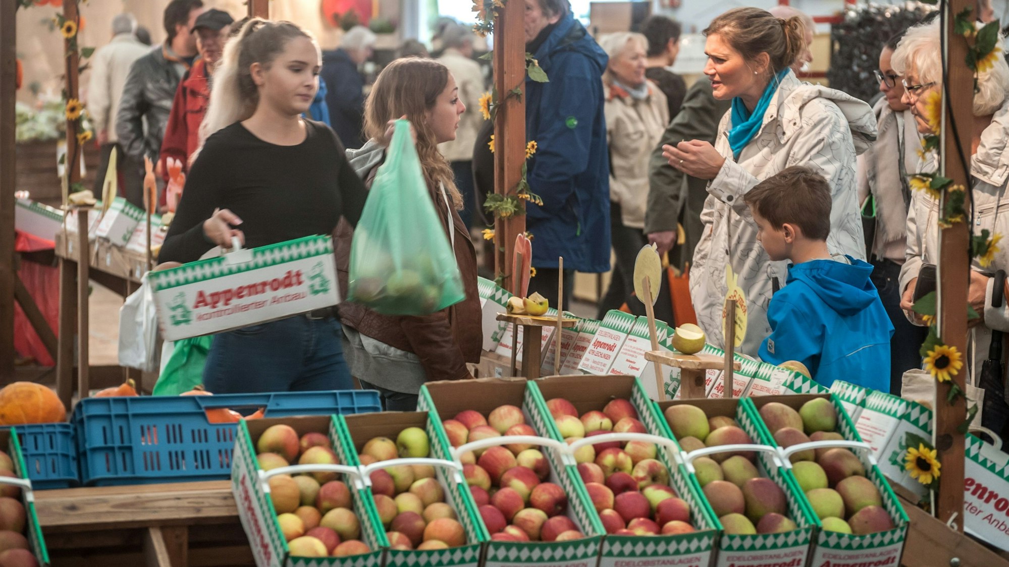 Obstmarkt in Leichlingen
