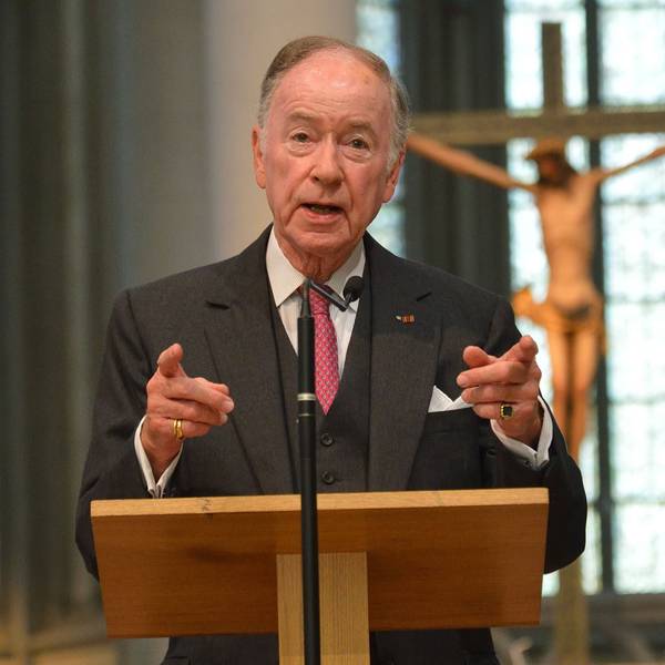 Hans Wolfgang Zanders bei einer Rede im Altenberger Dom.