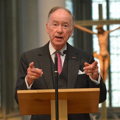 Hans Wolfgang Zanders bei einer Rede im Altenberger Dom.