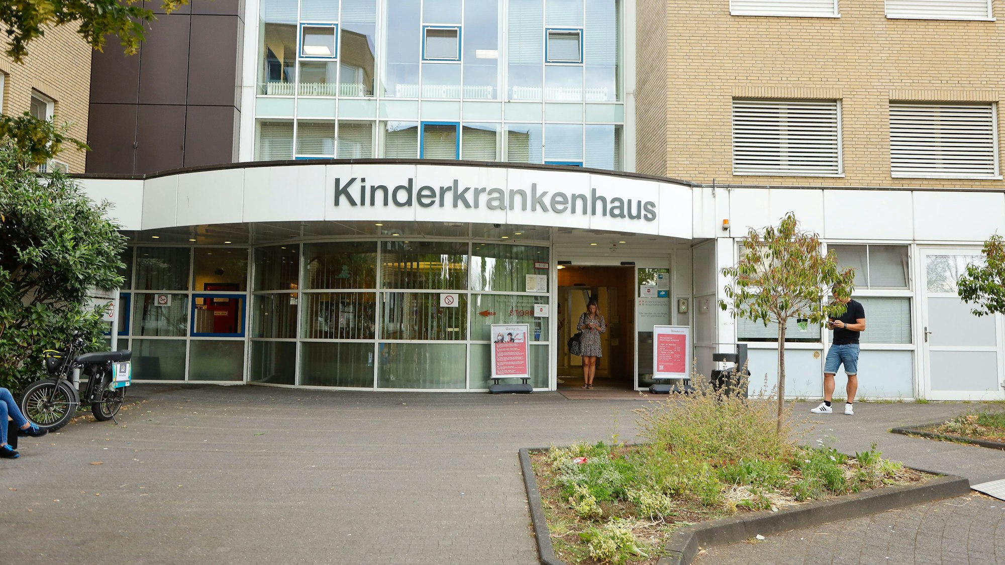 Das Kinderkrankenhaus an der Amsterdamer Straße.