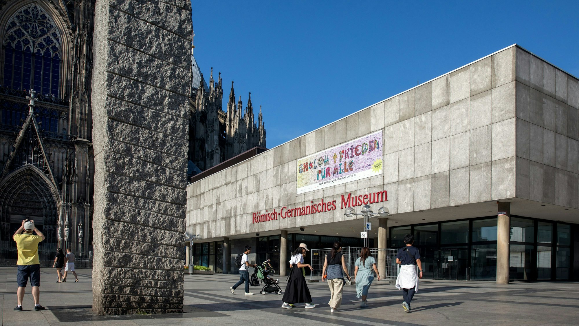 Das Bild zeigt das Römisch-Germanische Museum.
