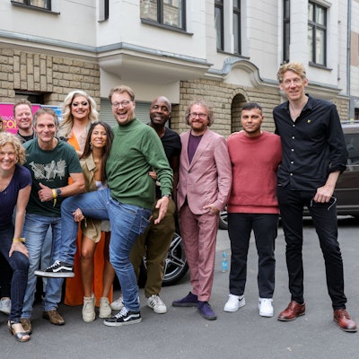 Gruppenfoto einiger Künstlerinnen und Künstler.