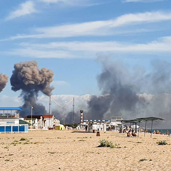 Bereits im August 2022 war der russische Luftwaffenstützpunkt Saki auf der Krim das Ziel eines ukrainischen Großangriffs, der auch den Touristenstränden auf der Halbinsel gut sichtbar war. Nun attackierte den Flugplatz offenbar erneut.