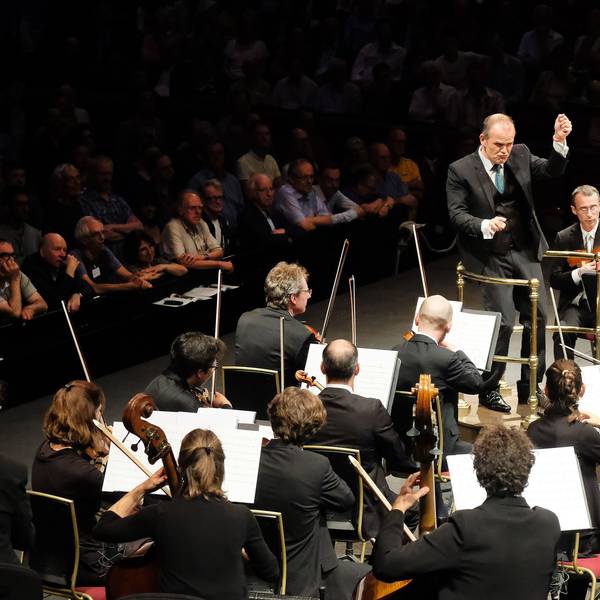Das OrchesterLes Siècles mit Francois-Xavier Roth.