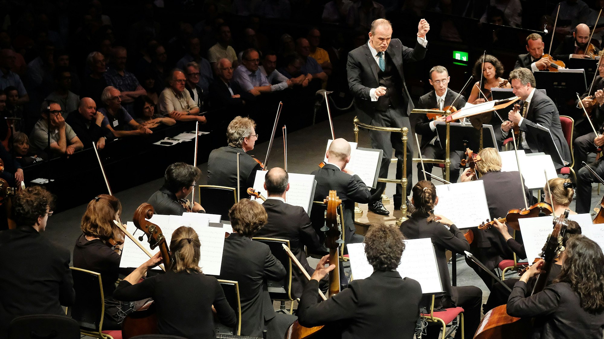 Das OrchesterLes Siècles mit Francois-Xavier Roth.