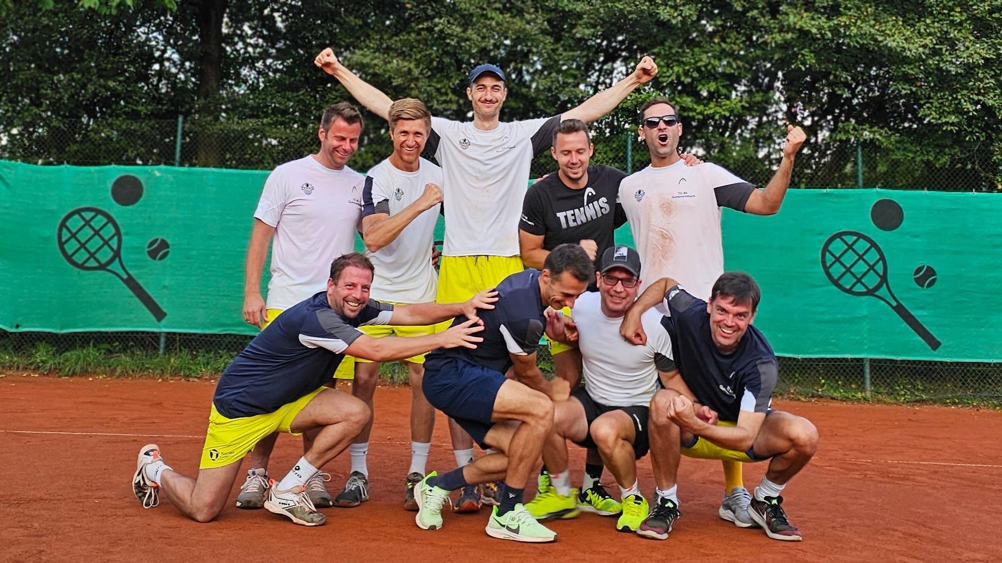 Gruppenfoto TC 80 Gummersbach Herren 30.