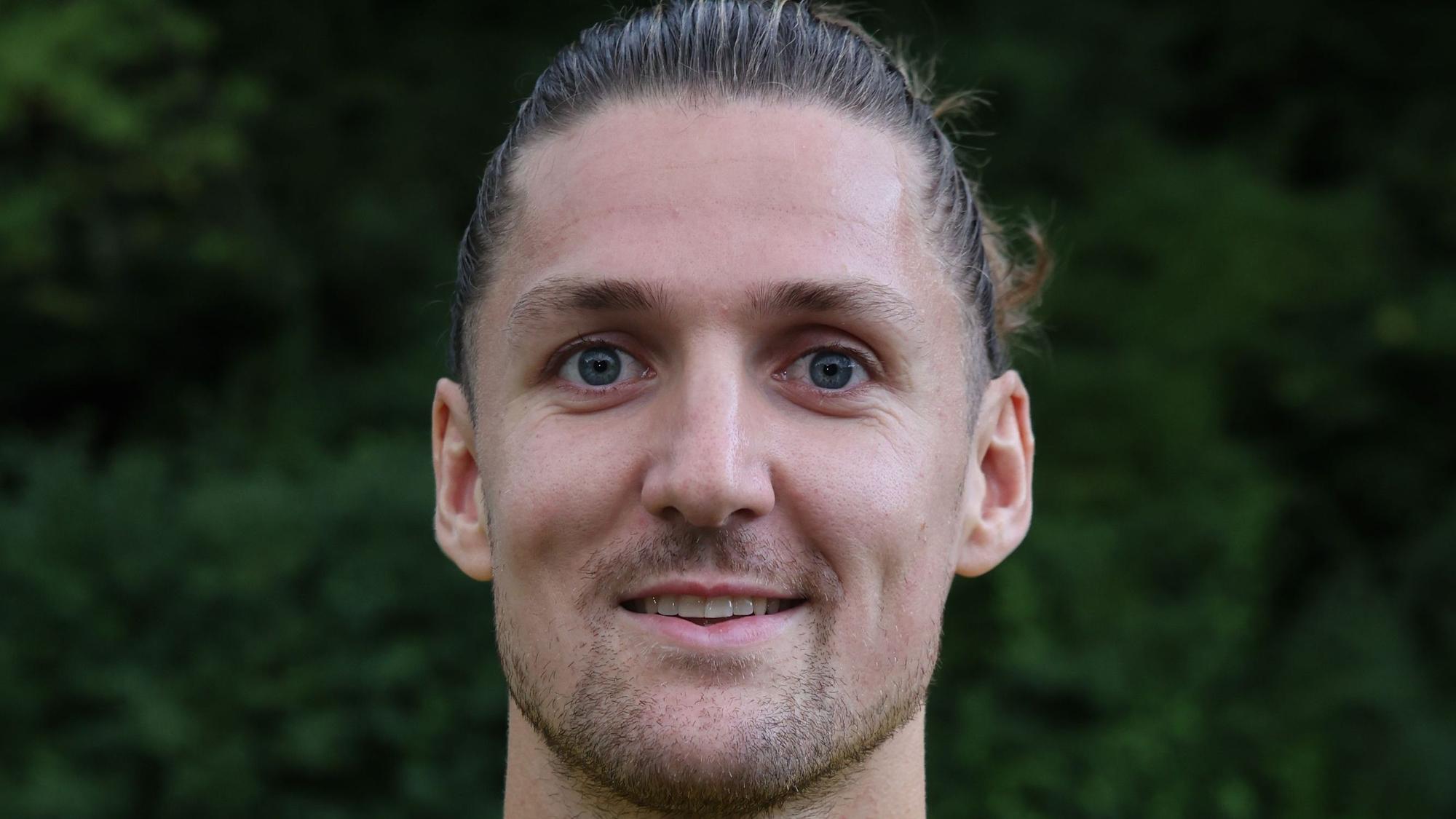 Porträt eines Fußballspielers