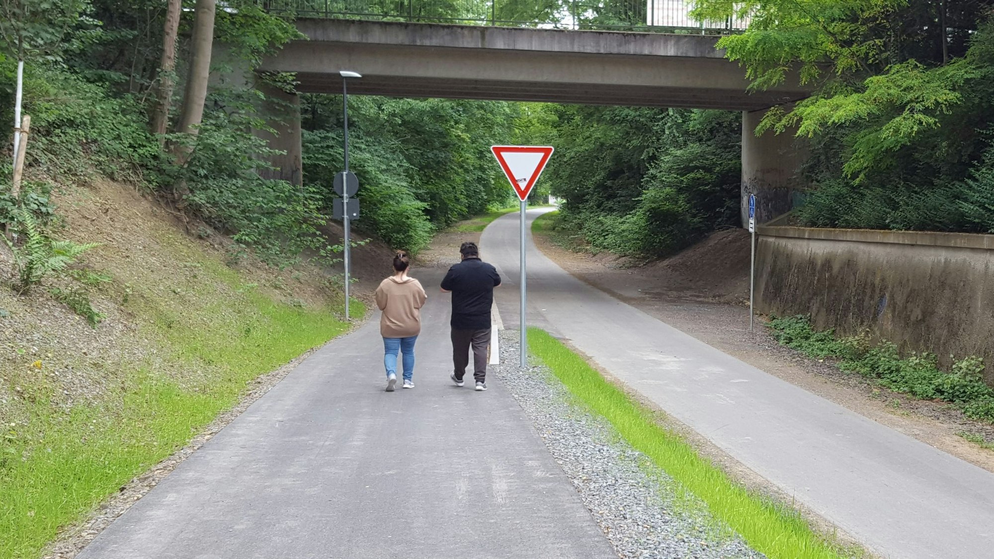 Die Balkantrasse in Burscheid