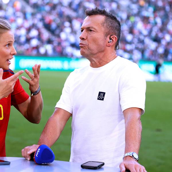 Sky-Expertin Tabea kritisiert den DFB für die ihrer Meinung nach fehlende Haltung im Kuss-Skandal um den spanischen Top-Funktionär Luis Rubiales.