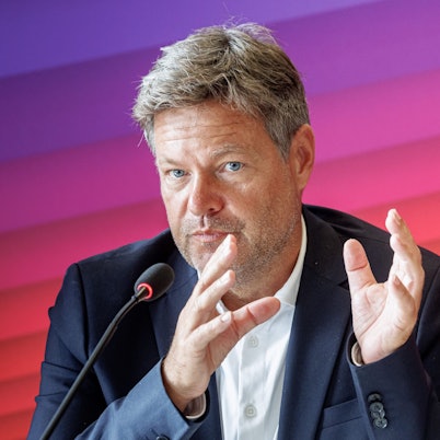 Bundeswirtschaftsminister Robert Habeck (Bündnis 90/Die Grünen).