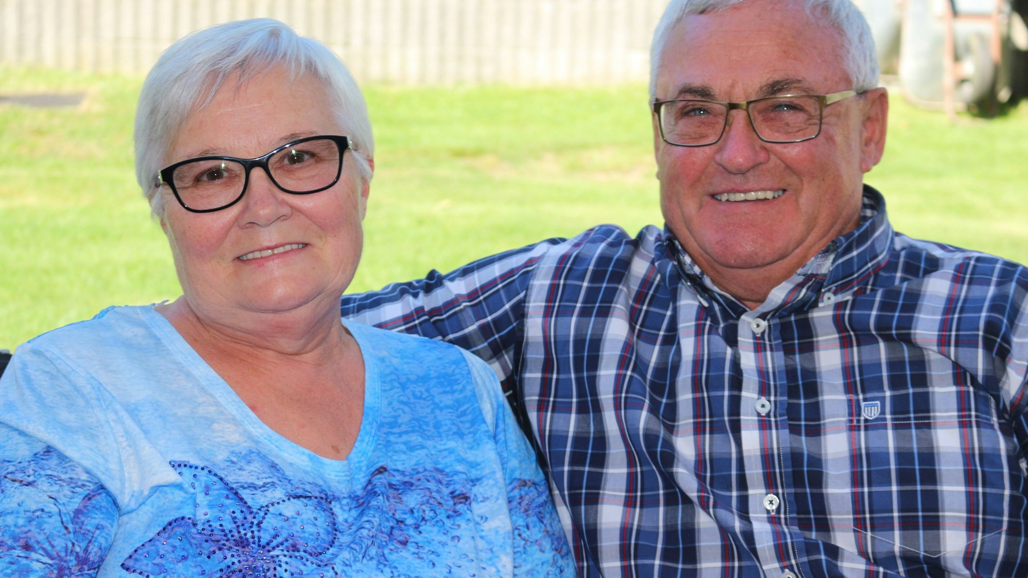 Ein aktuelles Bild von Anna und Jakob Dück.