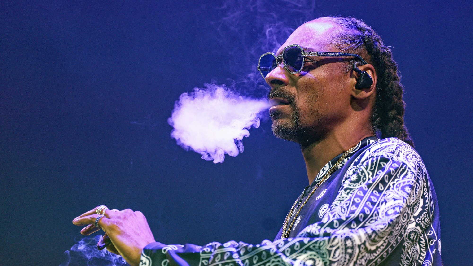 Köln: Snoop Dogg bei einem Konzert am 21. September 2023 in der Lanxess Arena