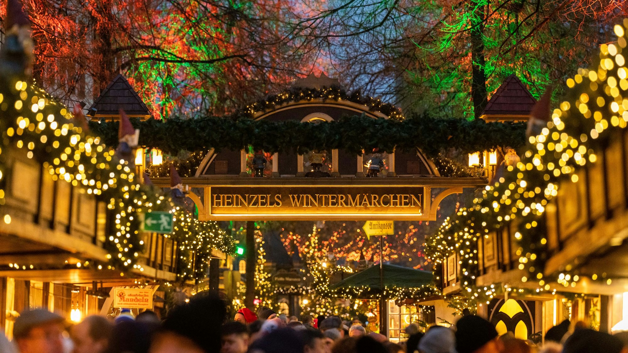 „Heinzels Wintermärchen“ auf dem Alter Markt.