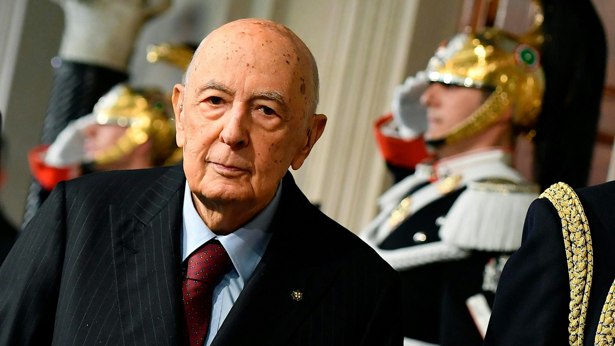 Giorgio Napolitano, ehemaliger Präsident von Italien.
