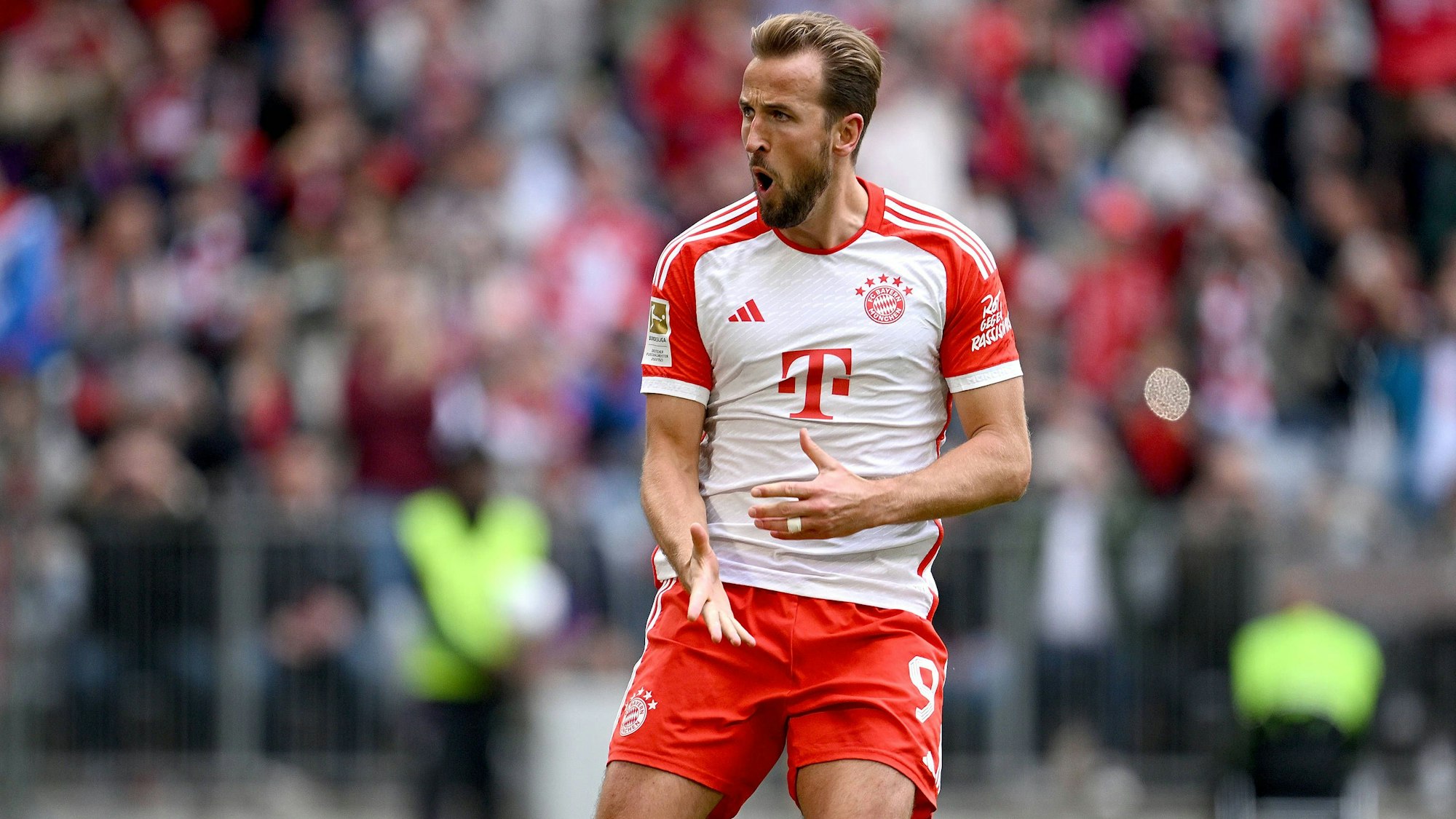Harry Kane jubelt nach seinem Tor.