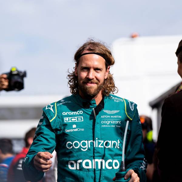 Sebastian Vettel aus Deutschland vom Team Aston Martin vor seinem letzten Rennen beim Großen Preis von Abu Dhabi.