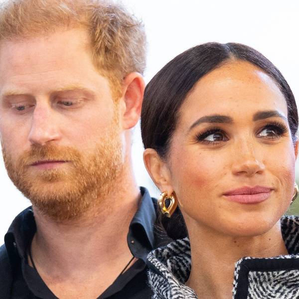 Prinz Harry (hinten), Herzog von Sussex, und seine Frau Meghan, Herzogin von Sussex, während des One805LIVE! Music Festivals auf dem Anwesen von US-Schauspieler Costner, wo der One805 Heart of the Community Award verliehen wird.