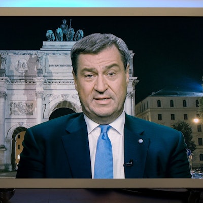 Markus Söder bei Anne Will.