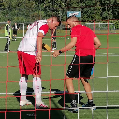 Gianluca Miranda, Stürmer von Rot-Weiß Zollstock