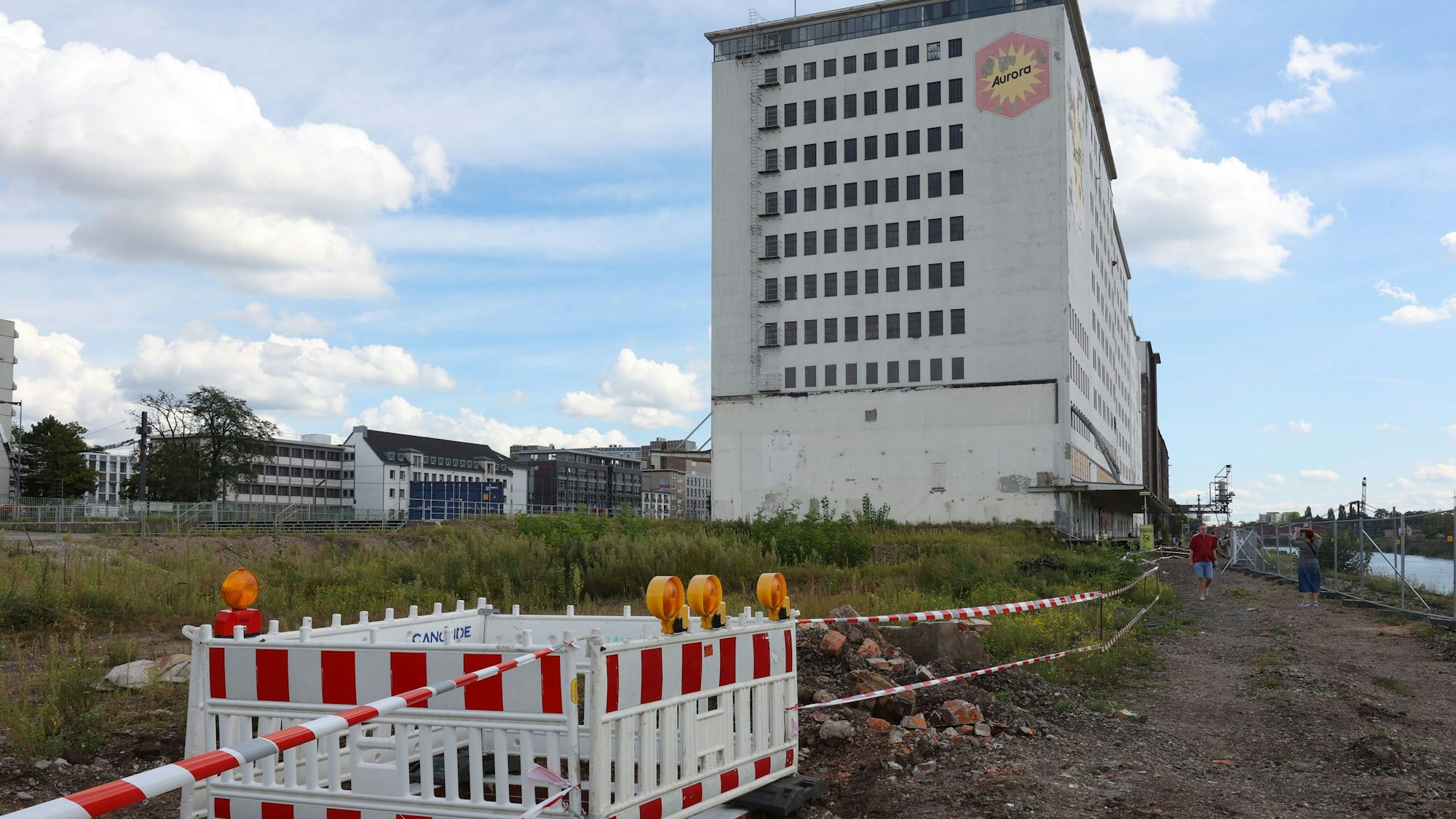 Das „Filetgrundstück“ ist die Wiese vor den Mühlengebäuden. Hier könnte eine Ausstellungshalle oder Ähnliches entstehen.