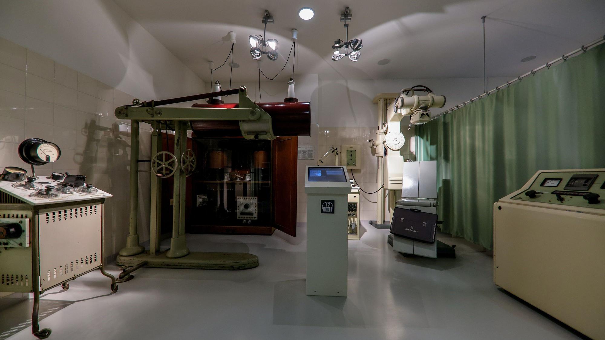 Blick ins Deutsche Röntgenmuseum in Remscheid-Lennep