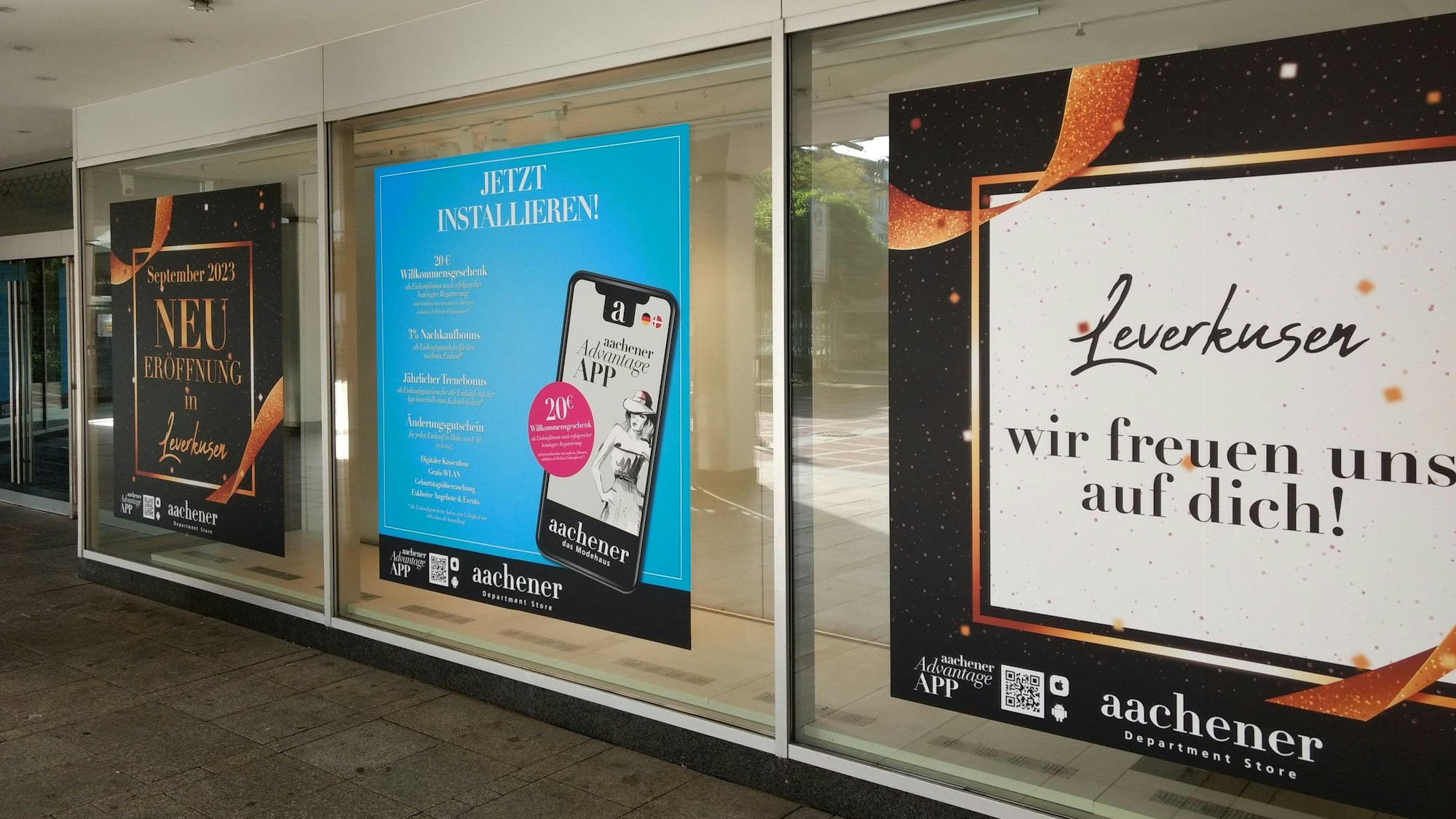 Kaufhof, City A, Wiesdorf, Fußgängerzone. Foto: Ralf Krieger