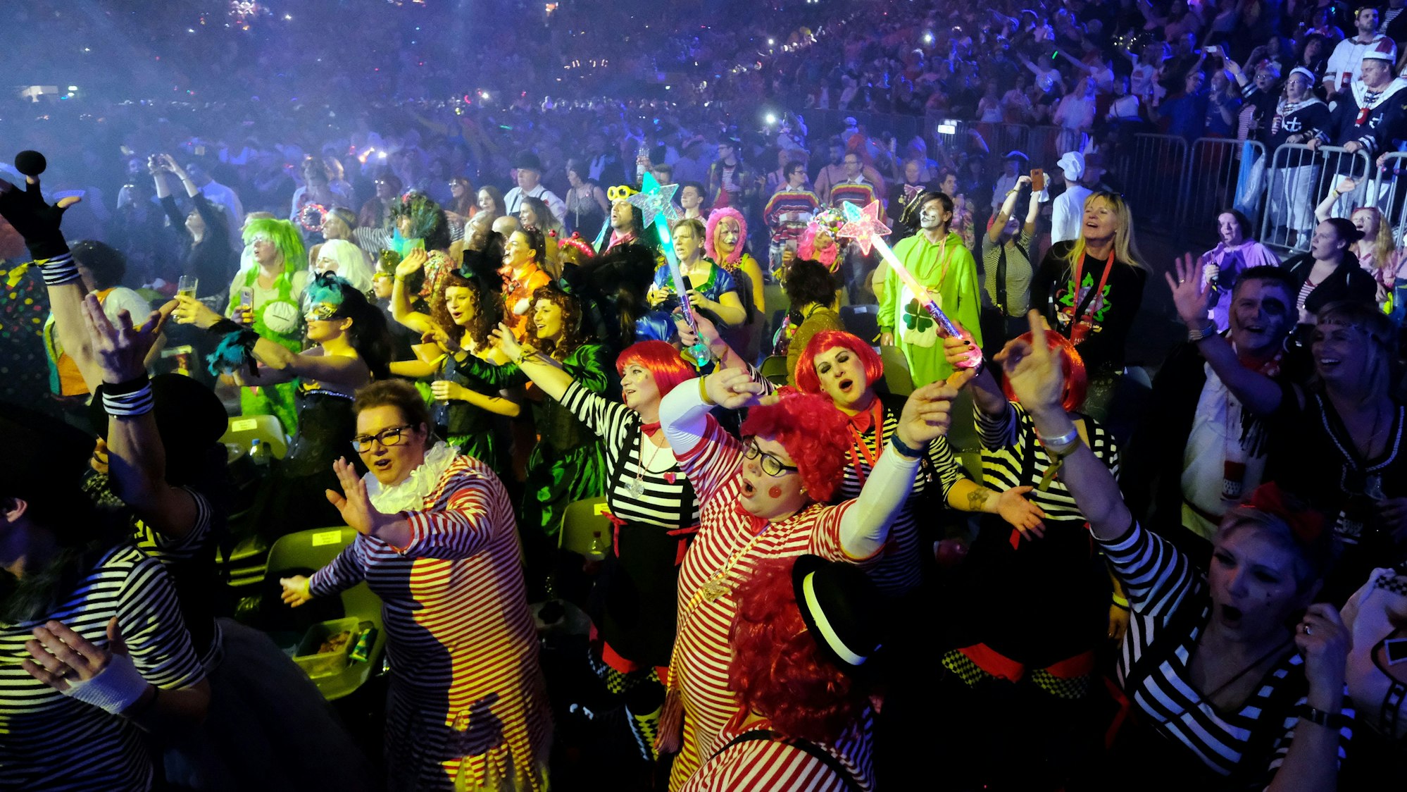 Die Lachende Kölnarena gibt es schon seit 1965 – früher jedoch unter anderem Namen.