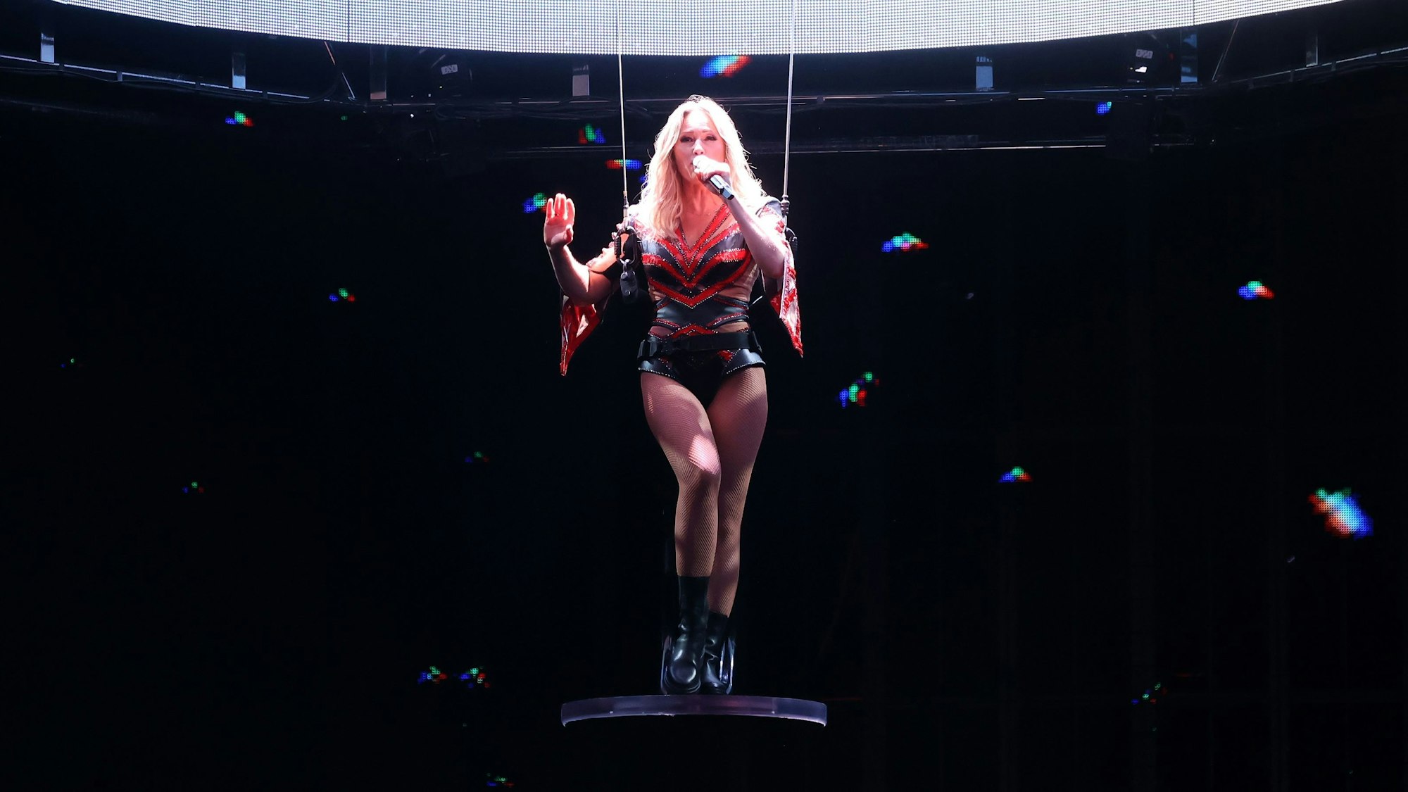 Helene Fischer beim ersten ihrer sieben Konzerte in Köln.