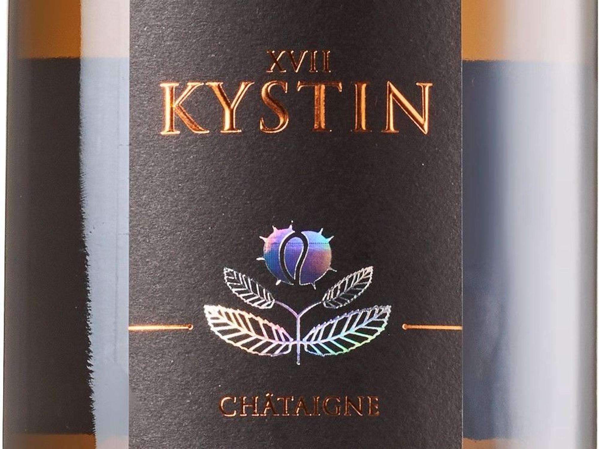 Das Etikett des Cidre „Cuvée XVII“.