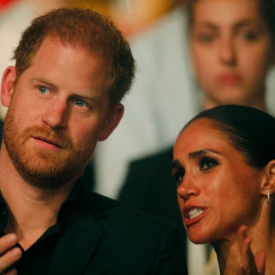 Prinz Harry und Meghan Markle (r.) bei den Invictus Games in Düsseldorf.