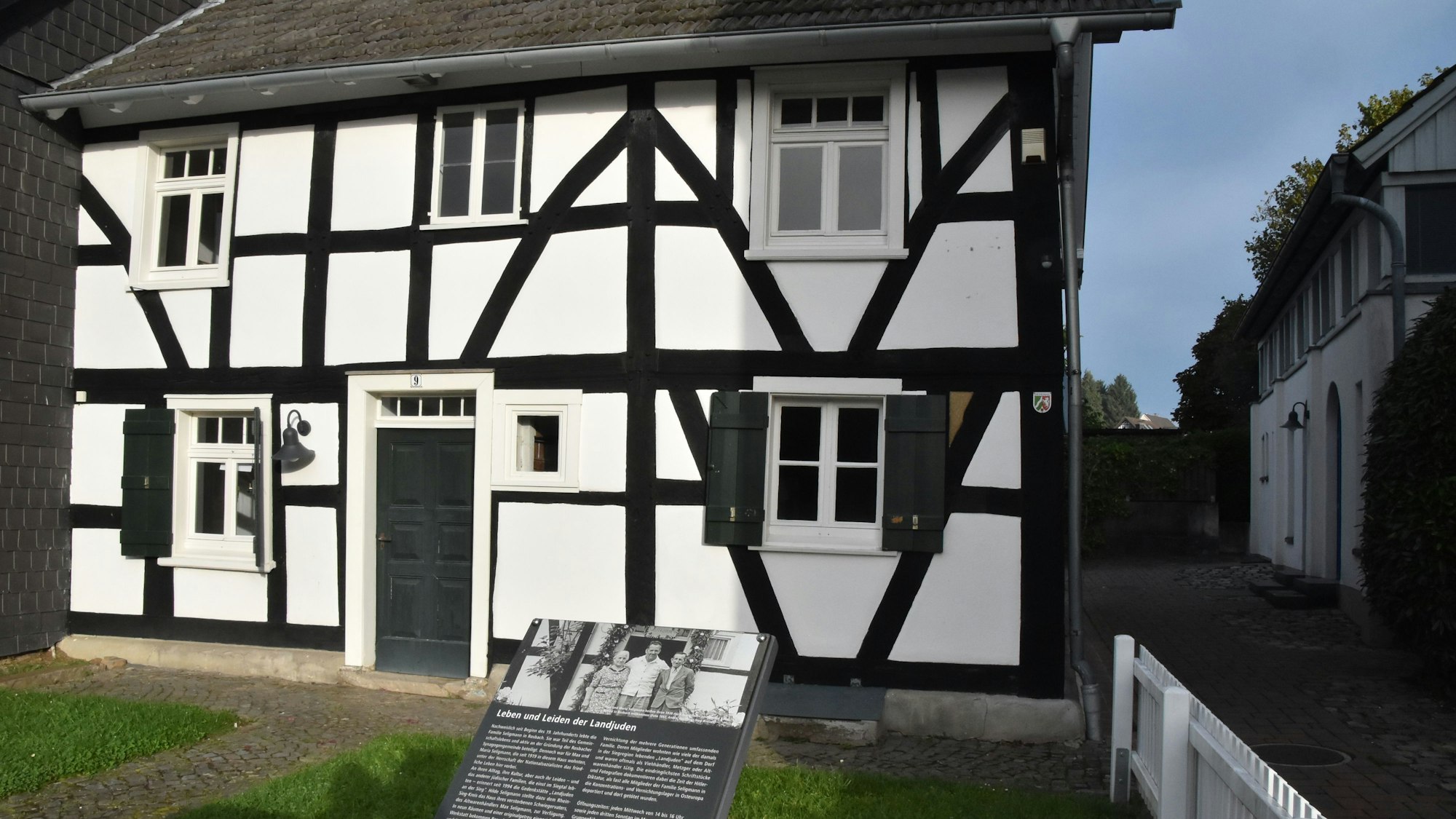 Das Wohnhaus der Familie Seligmann wurde dem Rhein-Sieg-Kreis gestiftet.