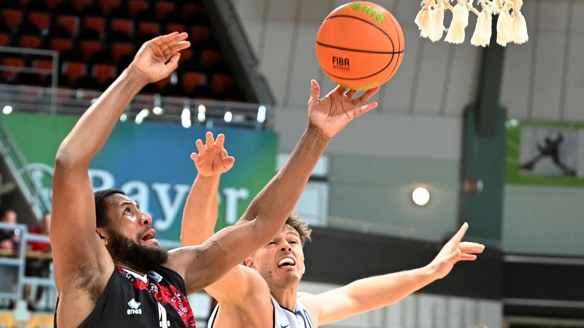 15.09.2023, Basketball-Bayer Giants-Etzella Ettelbruck
links: Quadre Lollis (Bayer)
Foto: Uli Herhaus